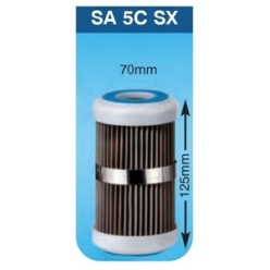 ΑΝΤ ΦΙΛΤΡΟ INOX ΠΛΙΣΕ ΠΛΕΝ. SA-5C SX 50mm 130650