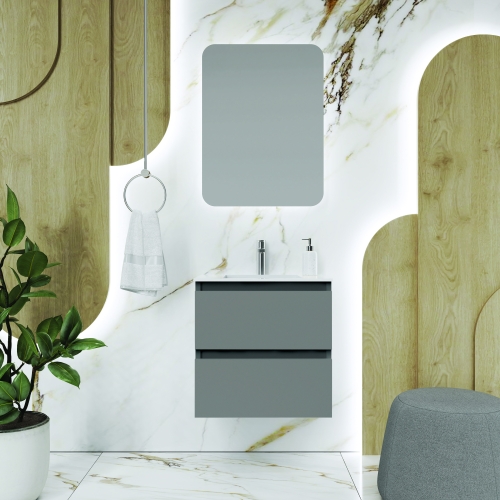 ΕΠΙ ΜΠΑΝΙΟΥ 60x60x46 SQUARE 60 ΛΑΚΑ  FATURINI