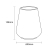 ΠΟΤΗΡΟΘΗΚΗ WHITE 362330410 CONICAL SEALSKIN
